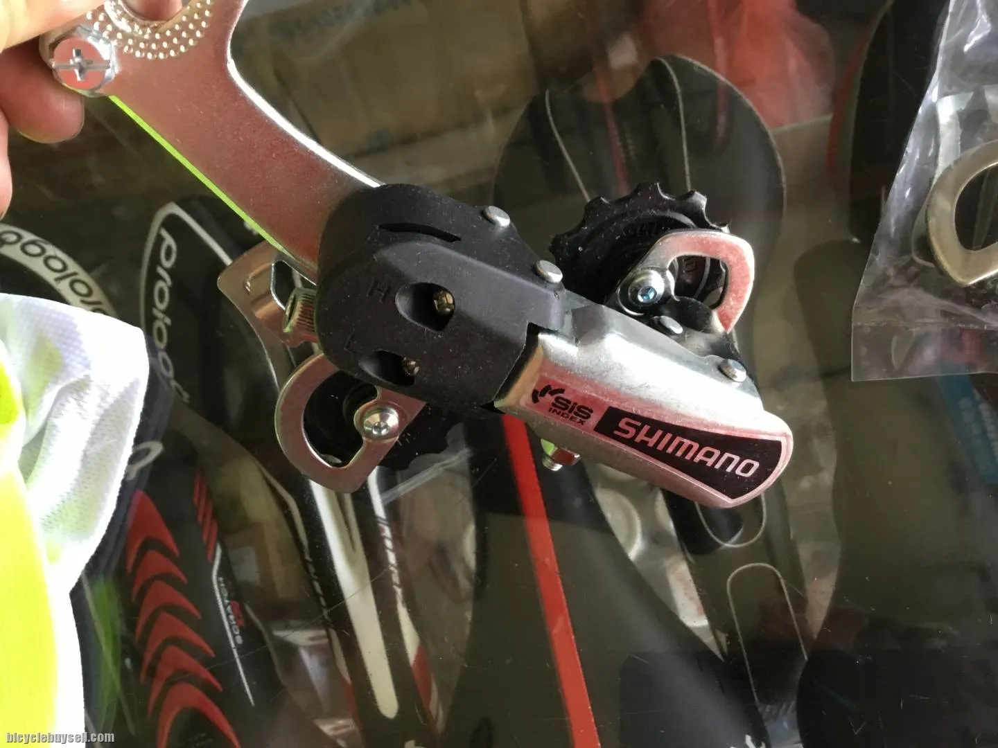 Shimano Tourney Road Rear Deraileur 7speed/Old School (free pos w.m)