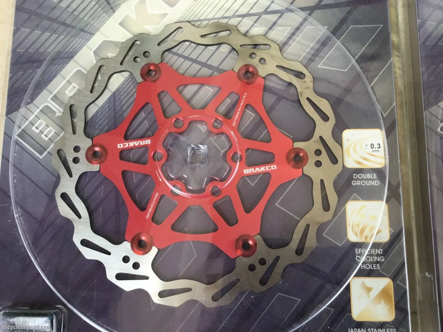 Brakco Floating Rotor - Taiwan (160/180mm)  -- free courier