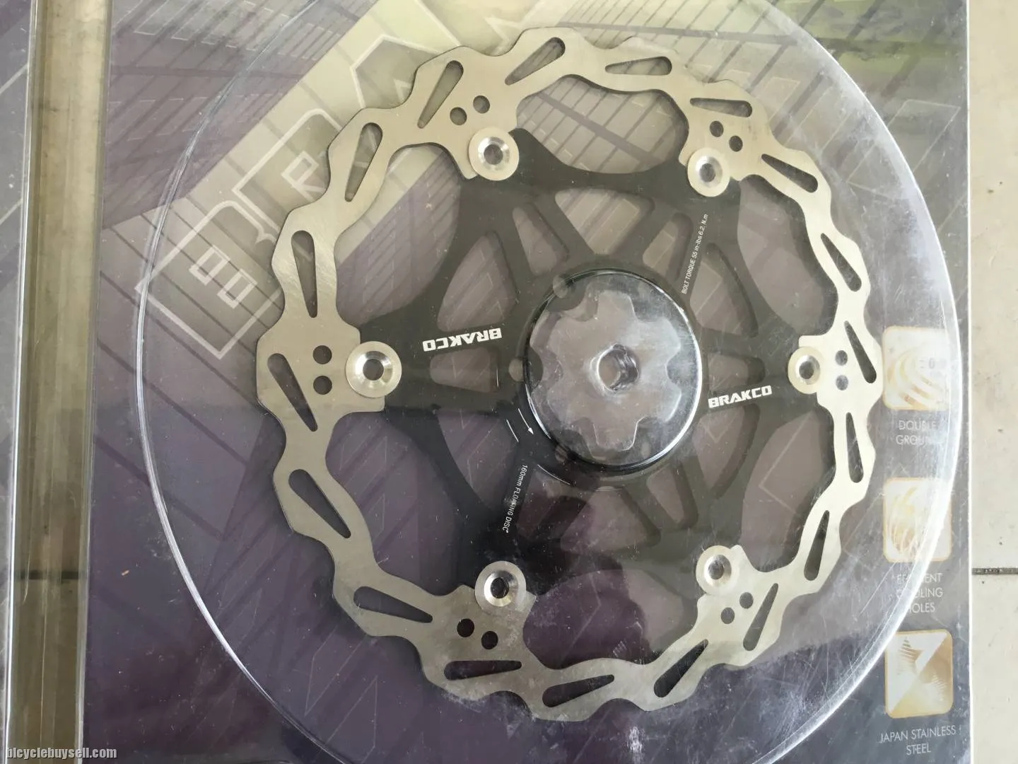Brakco Floating Rotor - Taiwan (160/180mm)  -- free courier