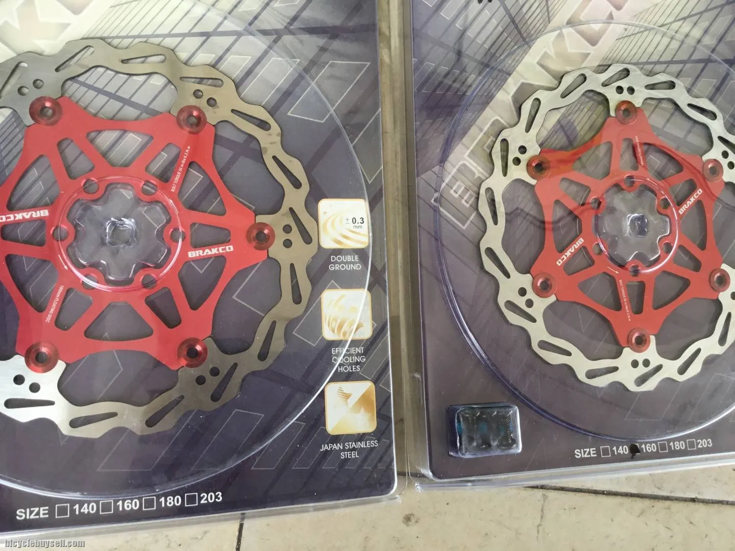 Brakco Floating Rotor - Taiwan (160/180mm)  -- free courier