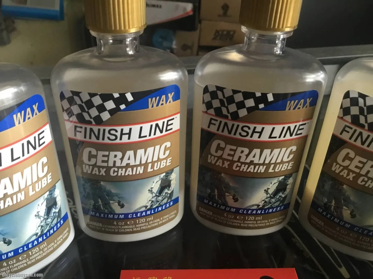 Finish Line Ceramic Wax Chain Lube 120ml - USA ( free pos w.m )