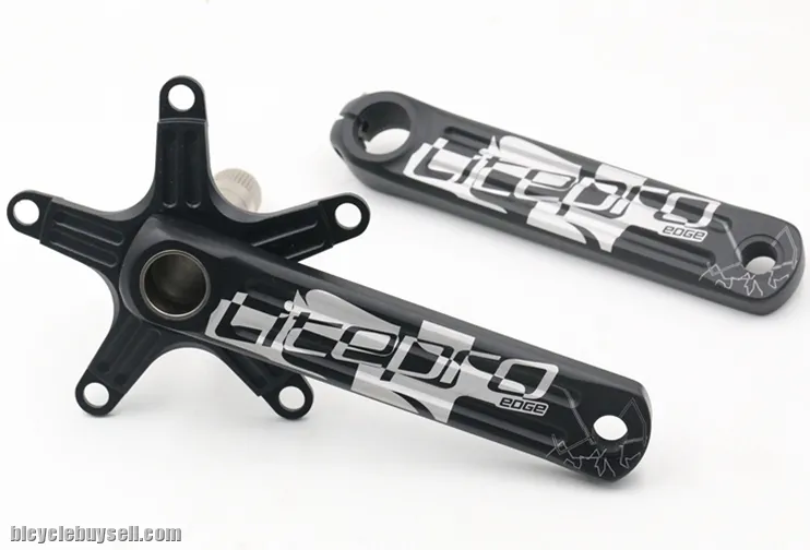 Litepro Edge BCD130 Single Speed Hollow Crank Arm With BB