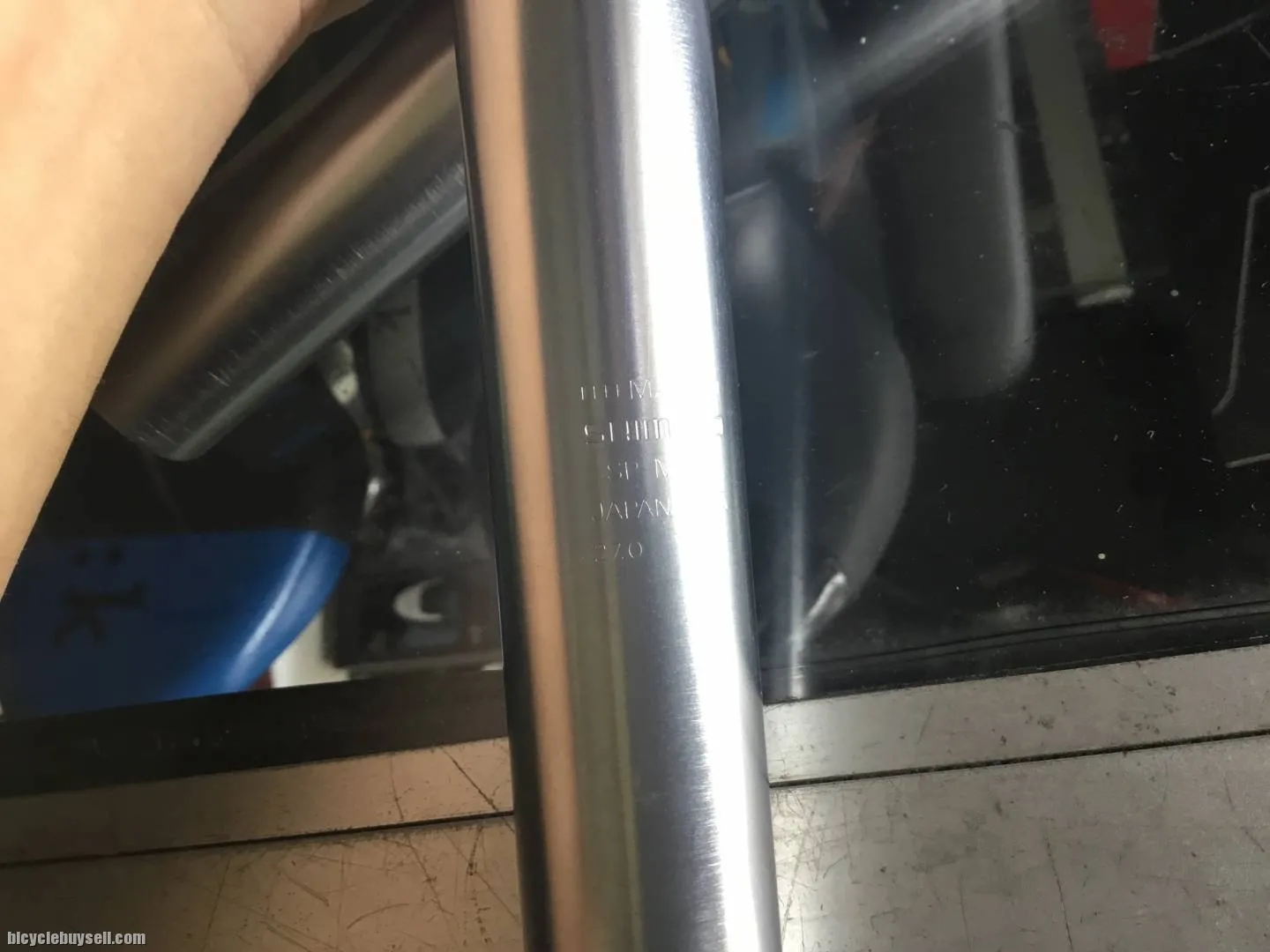 Shimano Deore DX Vintage Rare Seatpost 27.0/330L (free pos w.m)