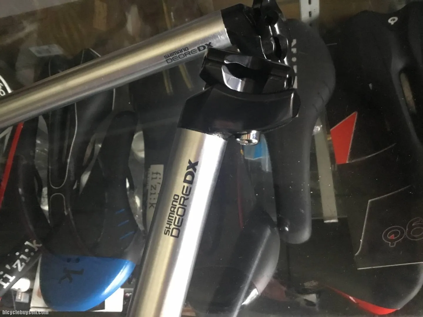 Shimano Deore DX Vintage Rare Seatpost 27.0/330L (free pos w.m)