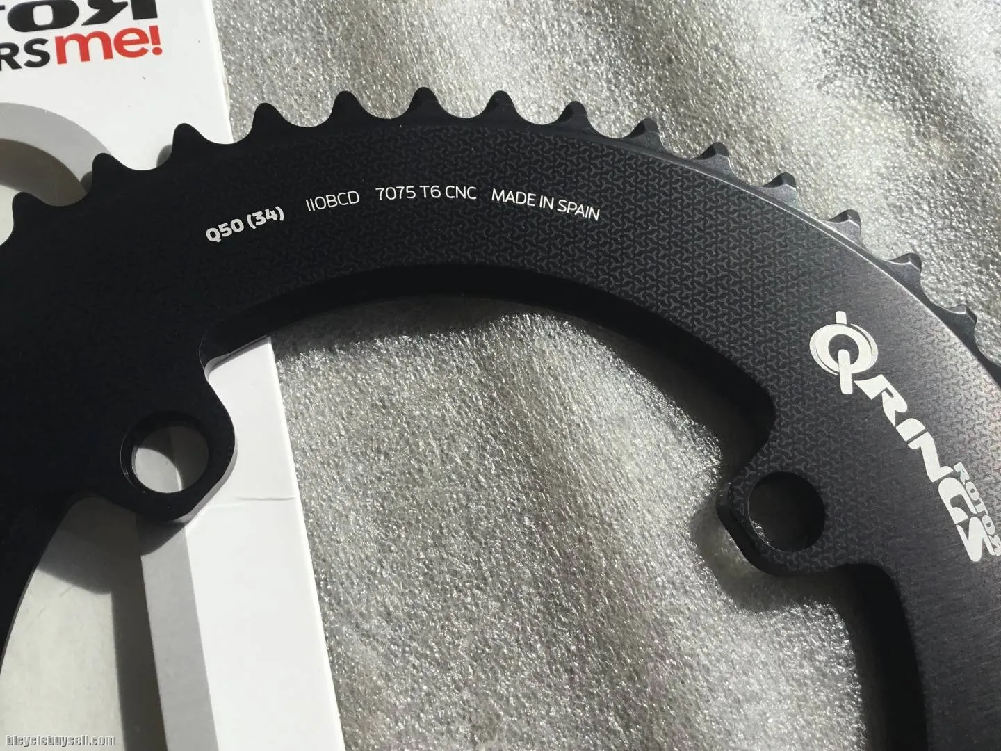 Rotor ALDHU Aero Qring 50T For Shimano 110x4Arm @ free pos