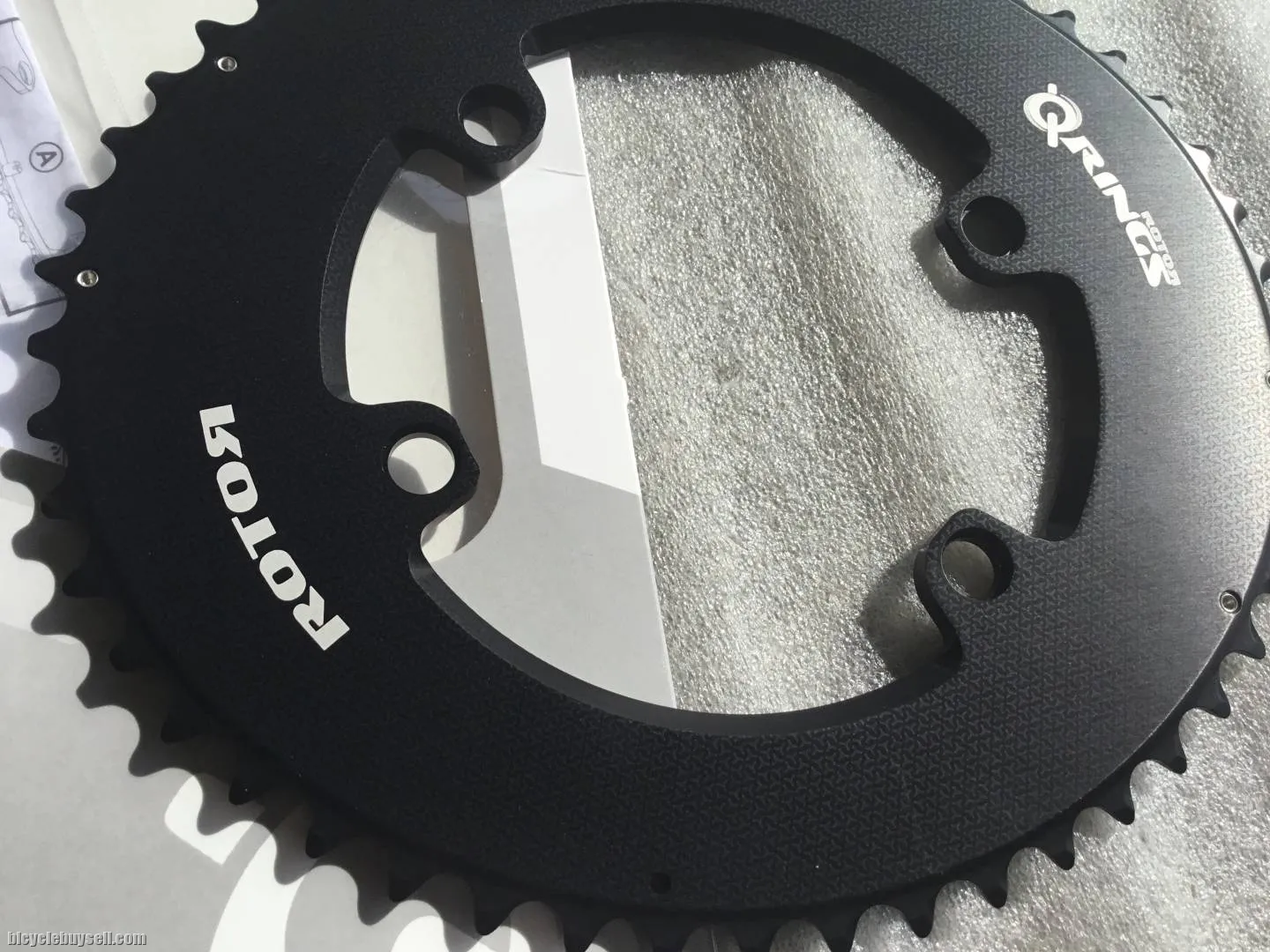 Rotor ALDHU Aero Qring 50T For Shimano 110x4Arm @ free pos