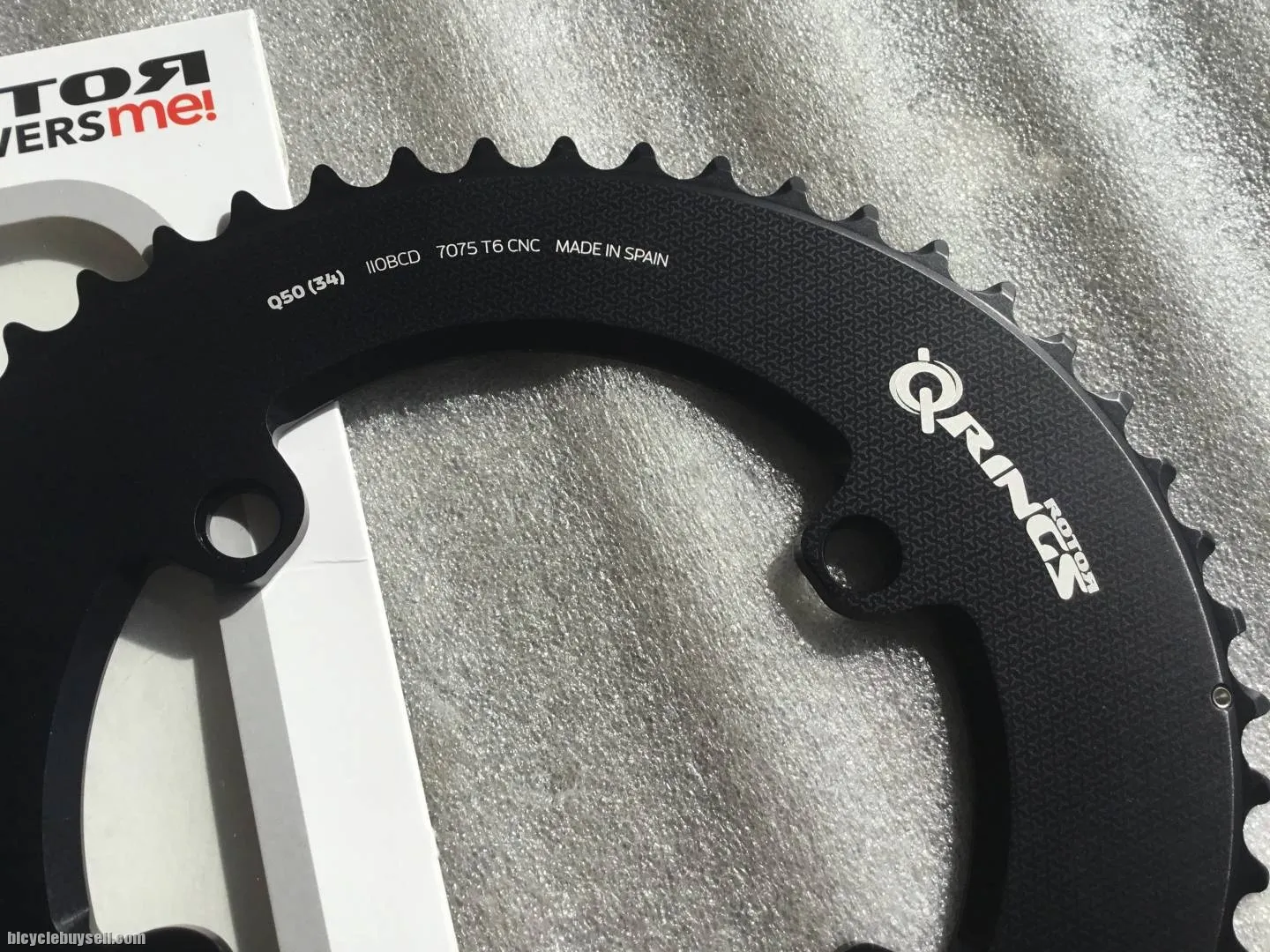 Rotor ALDHU Aero Qring 50T For Shimano 110x4Arm @ free pos