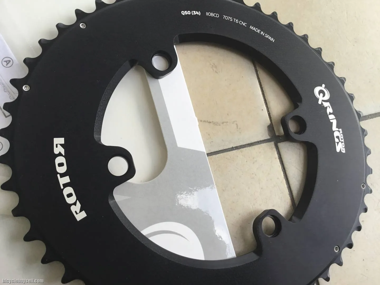 Rotor Aero ALDHU Outer 50T Shimano ChainRing 110x4 - free courier