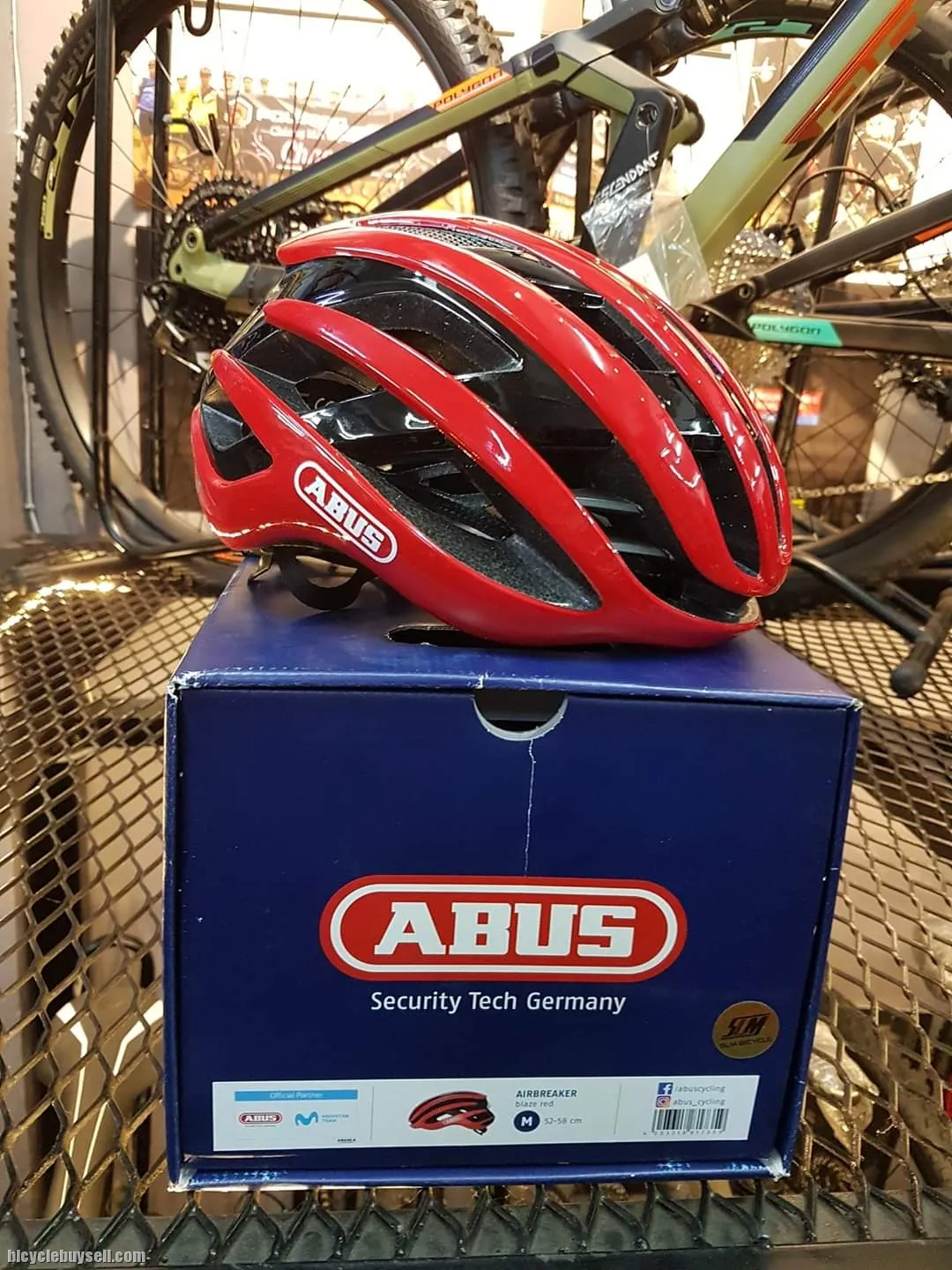 Abus AirBreaker -2023 - Helmet (Brand New !!!)