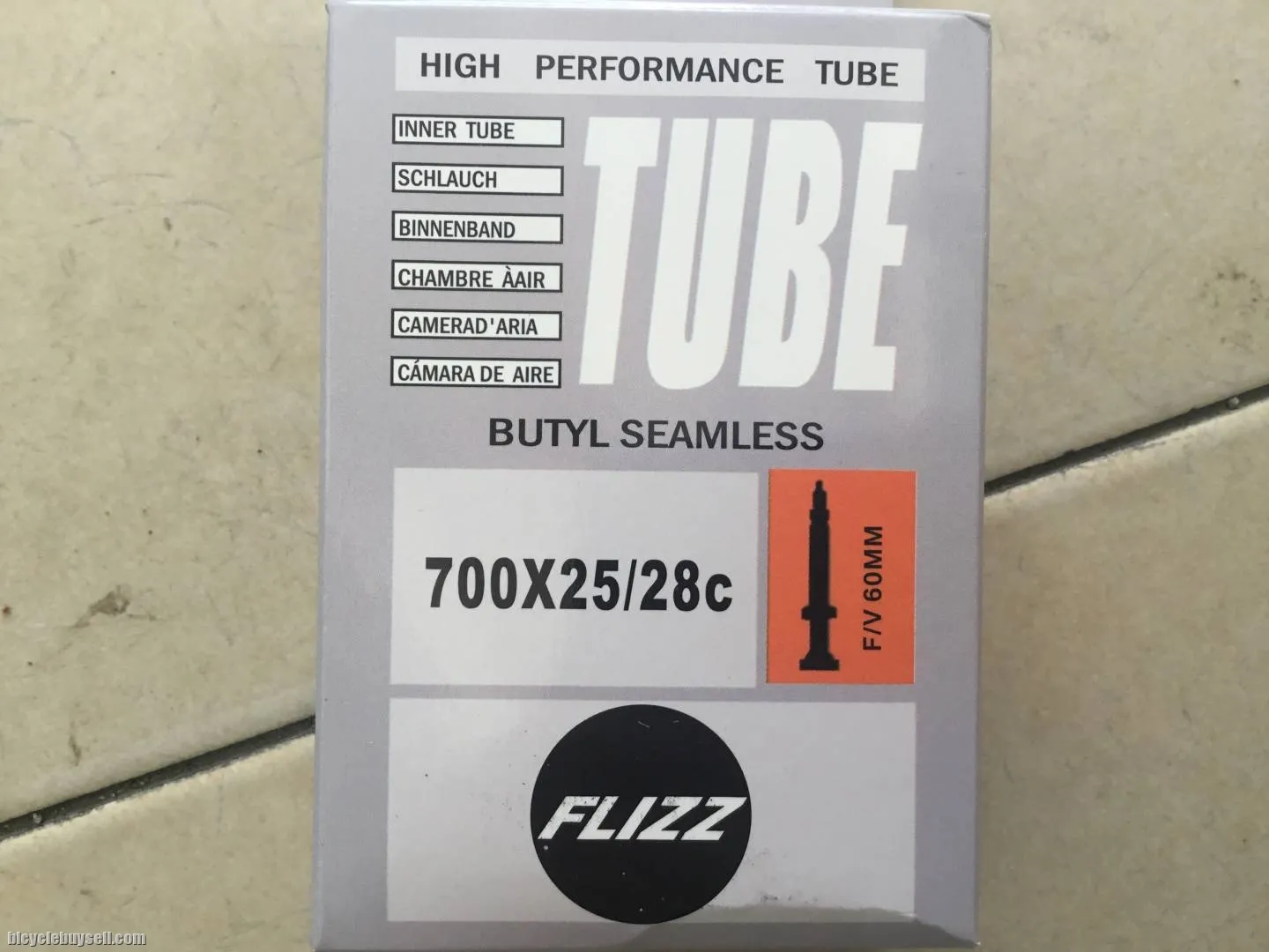 Flizz RoadBike Tube 700c 25/28c - 60mm FV