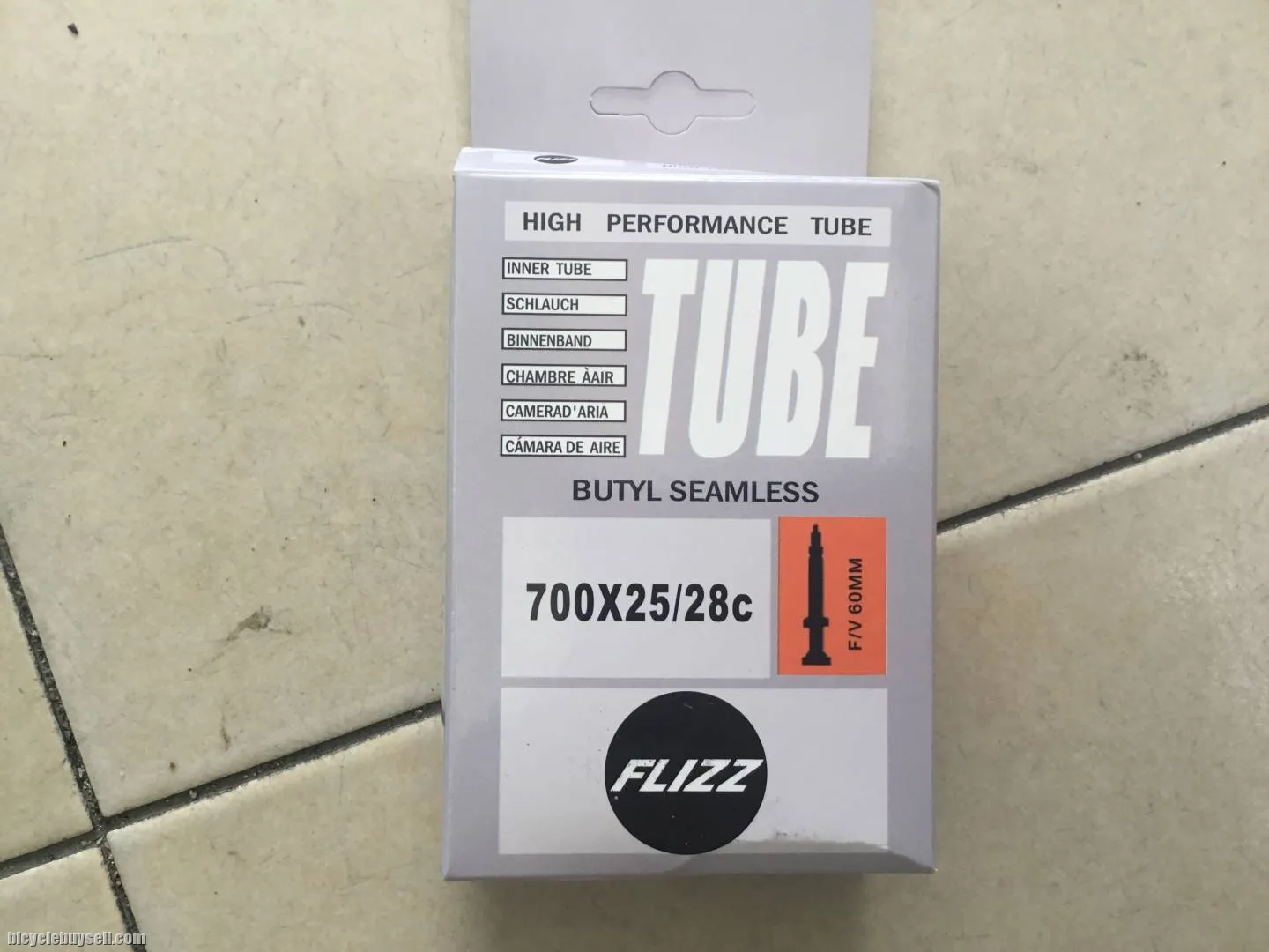 Flizz RoadBike Tube 700c 25/28c - 60mm FV