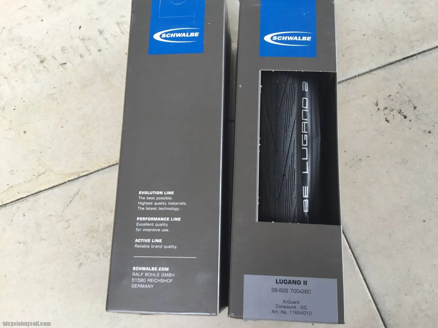 Schwalbe Lugano 2 Road Tires 700x28c - 1pair â€” free courier