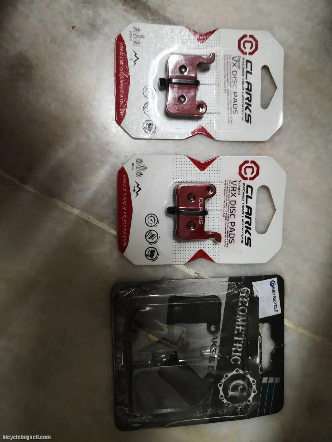 New and used brake pads
