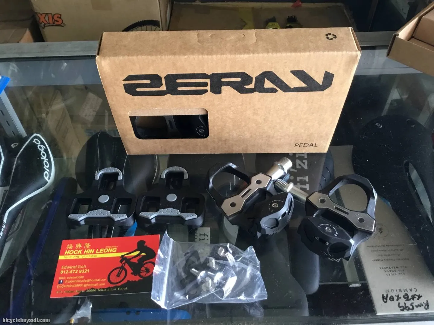 Zeray Road Clipless Pedal / Carbon (free pos w.m)