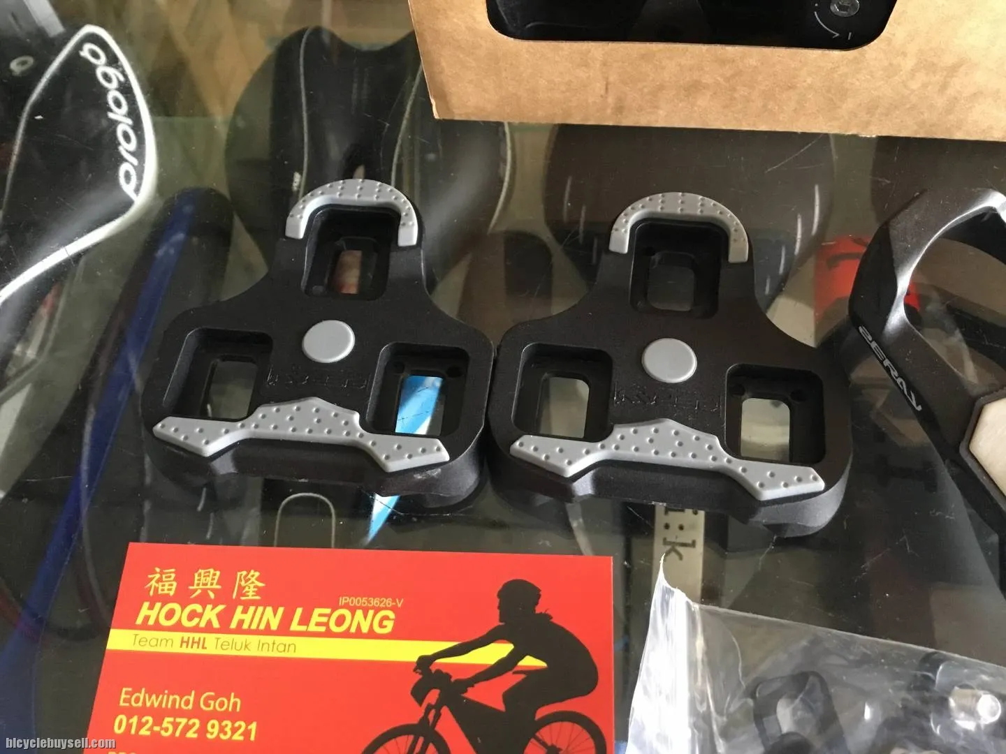 Zeray Road Clipless Pedal / Carbon (free pos w.m)