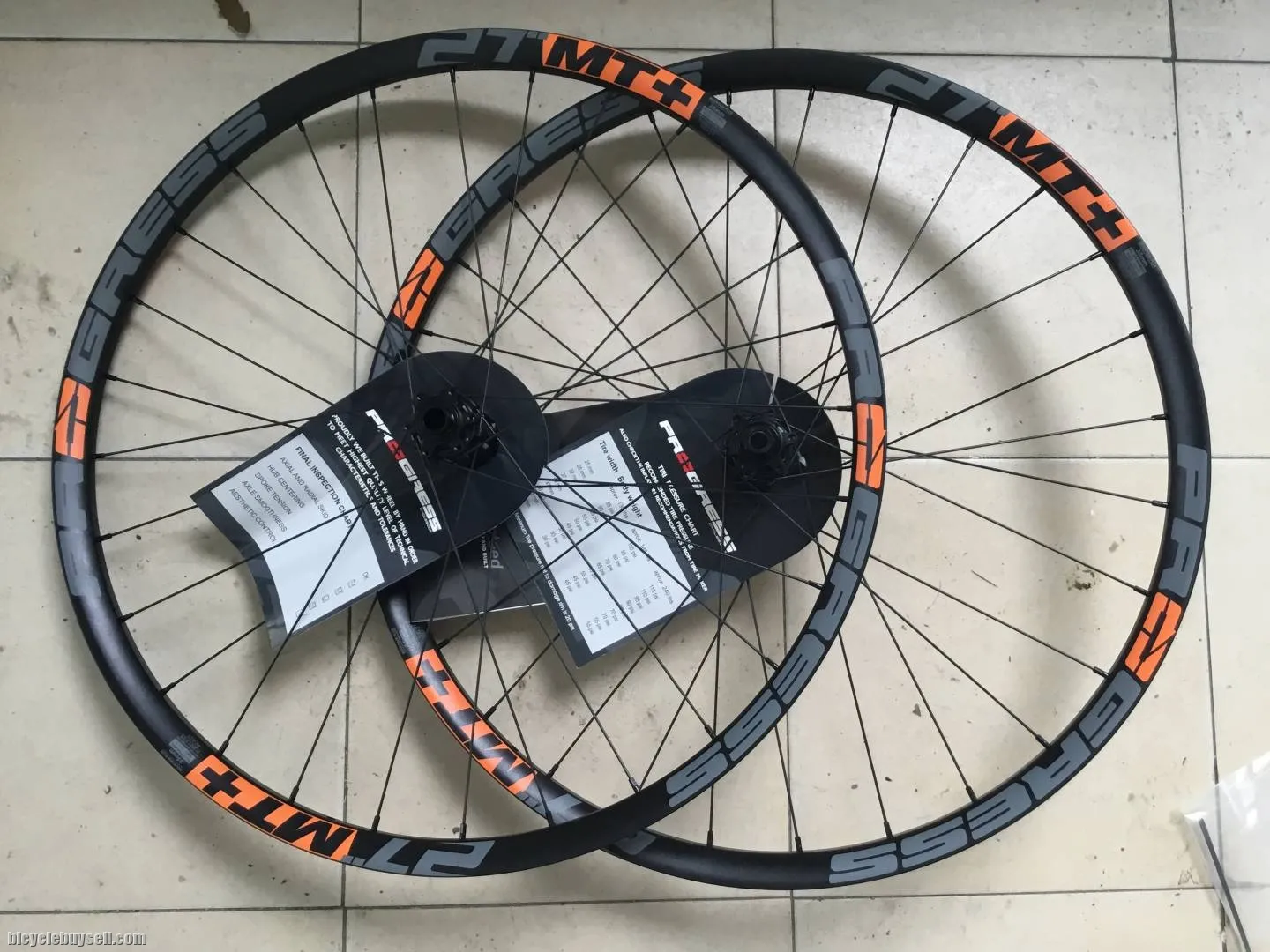 Progress MT+ 27.5 Plus Boost Performance Wheelset - free courier