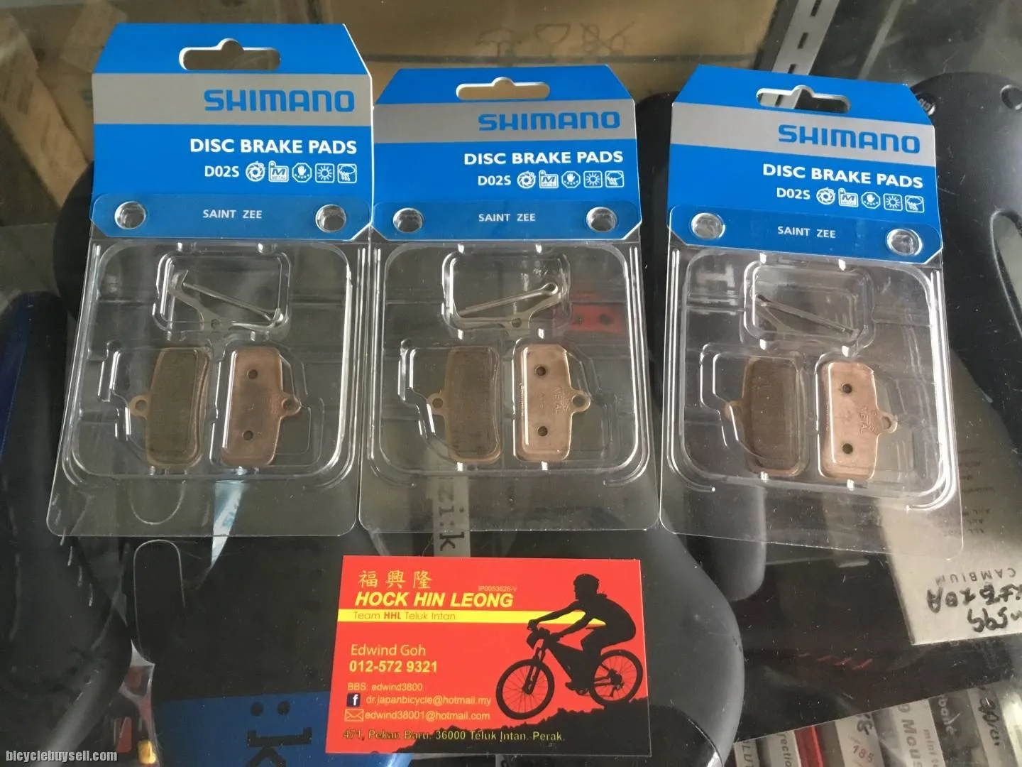 Shimano D02S Saint/Zee/M8120 4piston Metal Pad (free pos w.m)