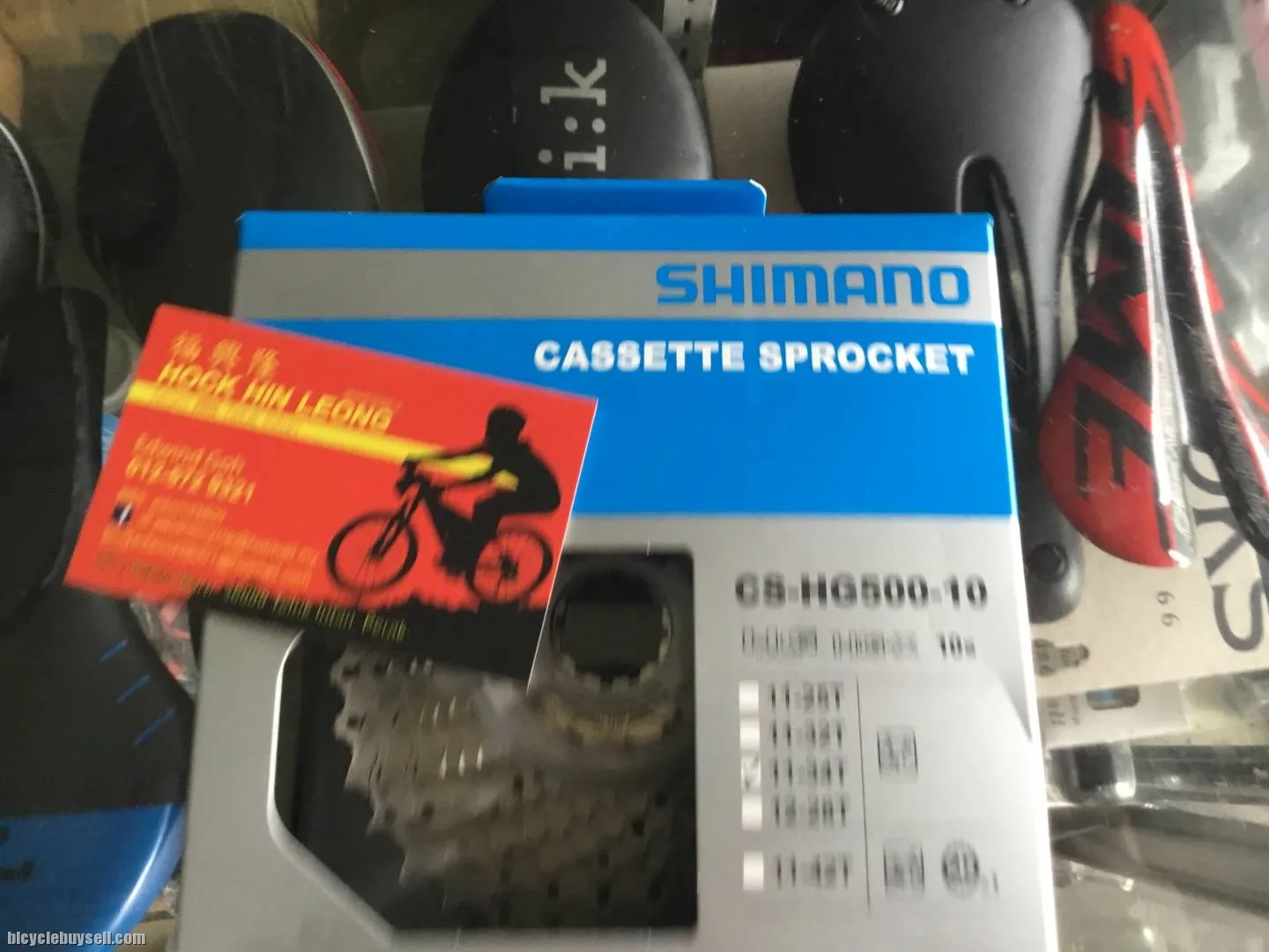 Shimano Tiagra 10-speed Cassette CS-HG500 11-34T (free pos w.m)