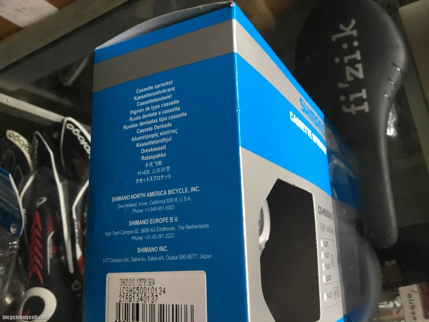 Shimano Tiagra 10-speed Cassette CS-HG500 11-34T (free pos w.m)