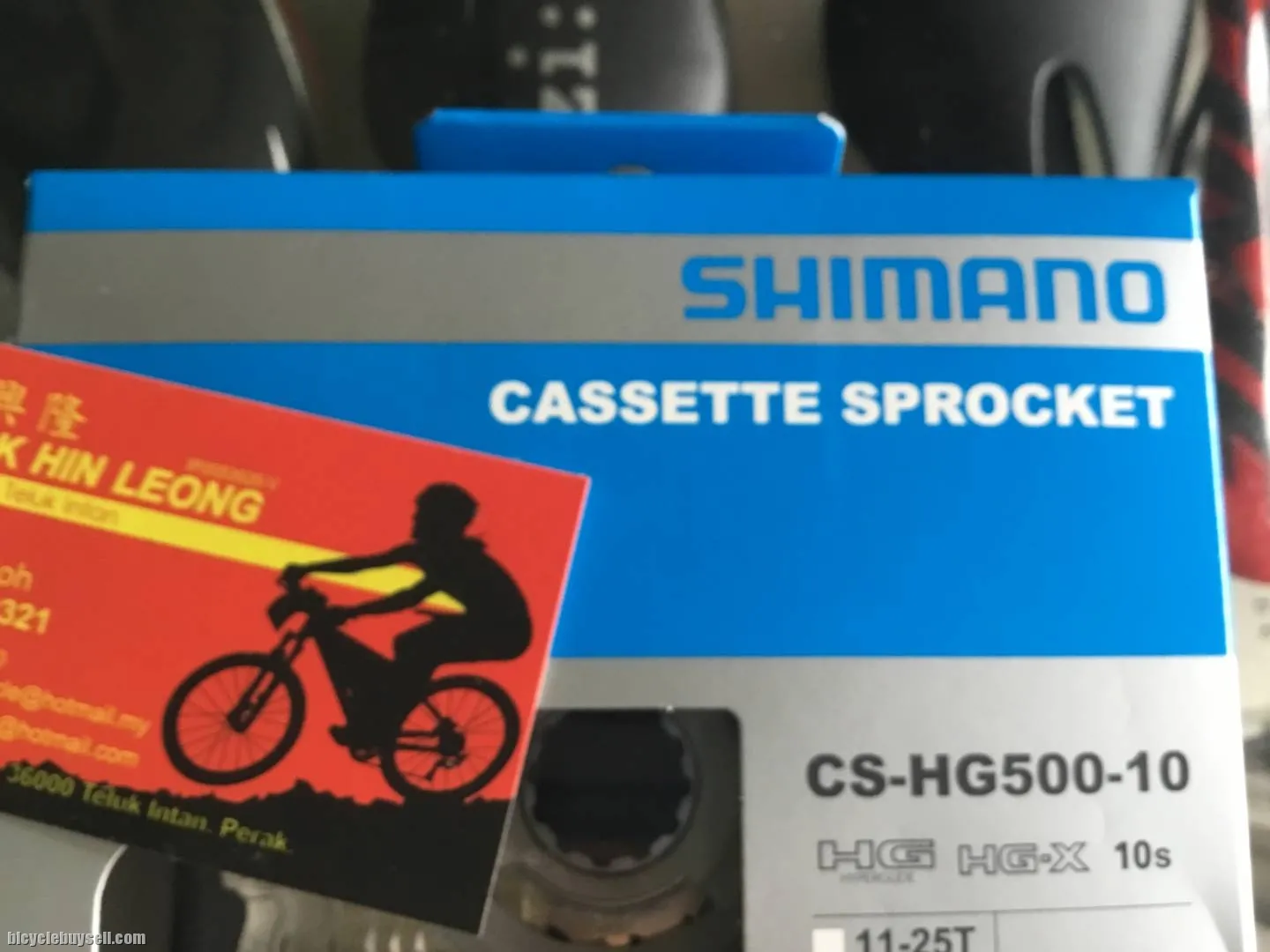 Shimano Tiagra 10-speed Cassette CS-HG500 11-34T (free pos w.m)