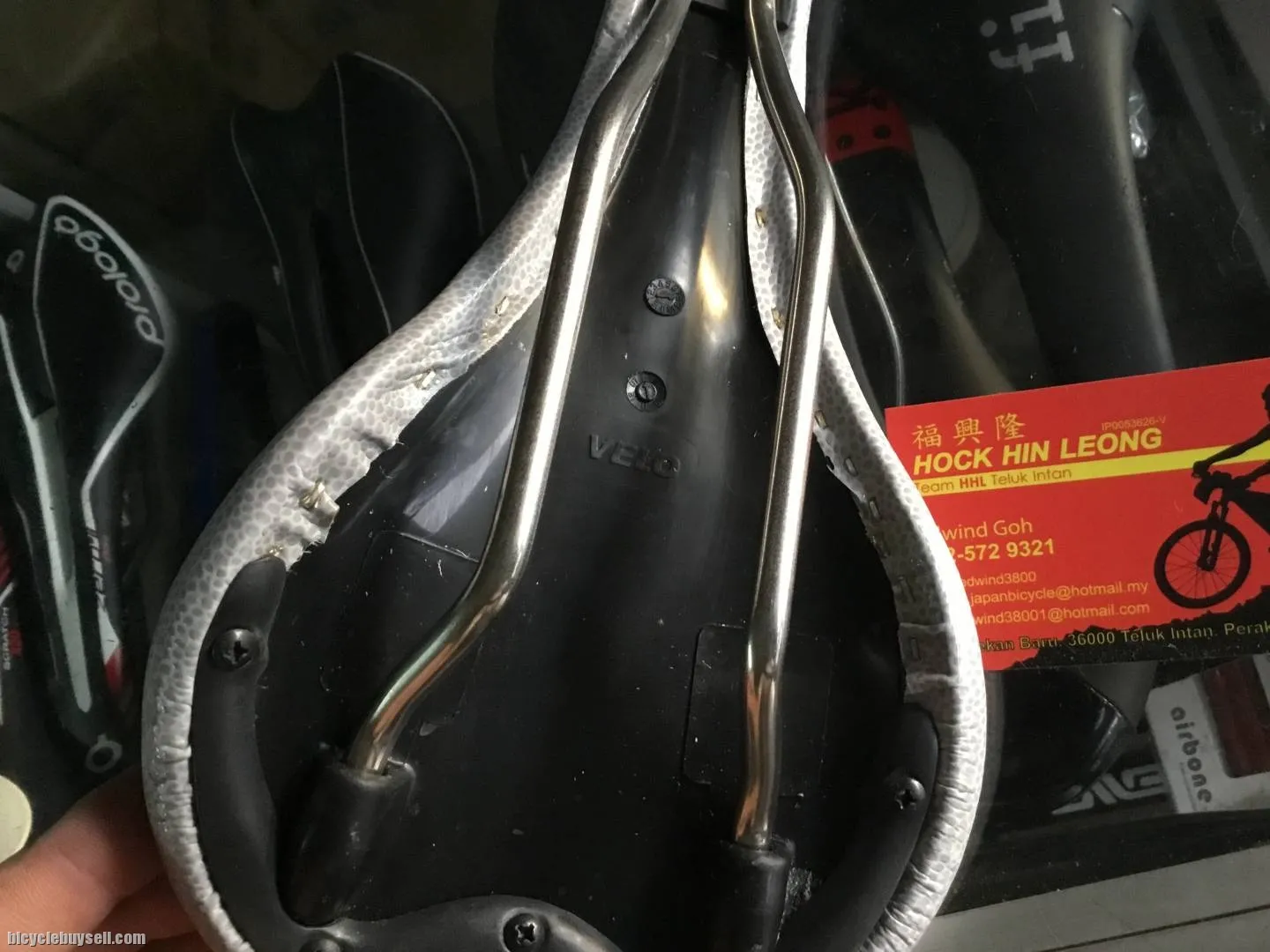 Velo Performance Saddles / Titanium Rail (free pos w.m)