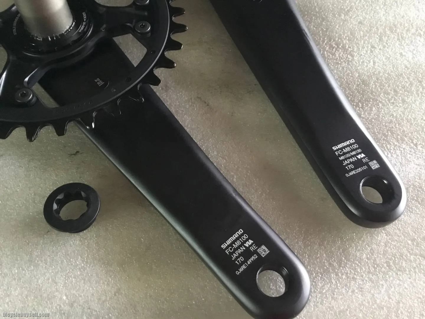 Shimano XT M8100 Crankset 34T | 12speed @ free pos
