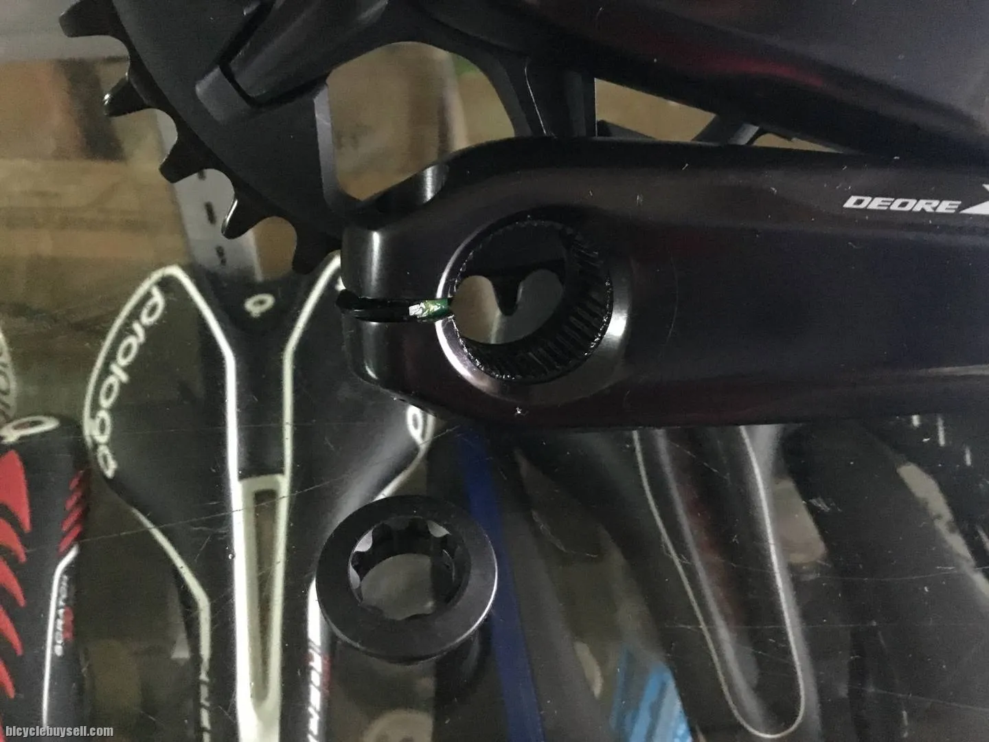Shimano FC-8100 Crankset 34T/12speed (free pos w.m)