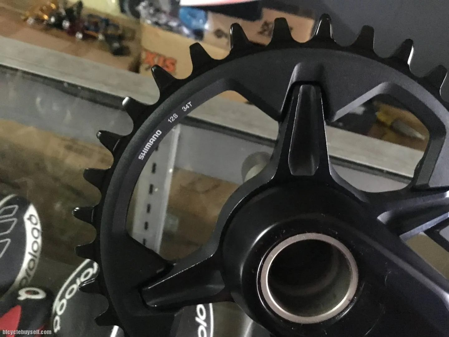 Shimano FC-8100 Crankset 34T/12speed (free pos w.m)