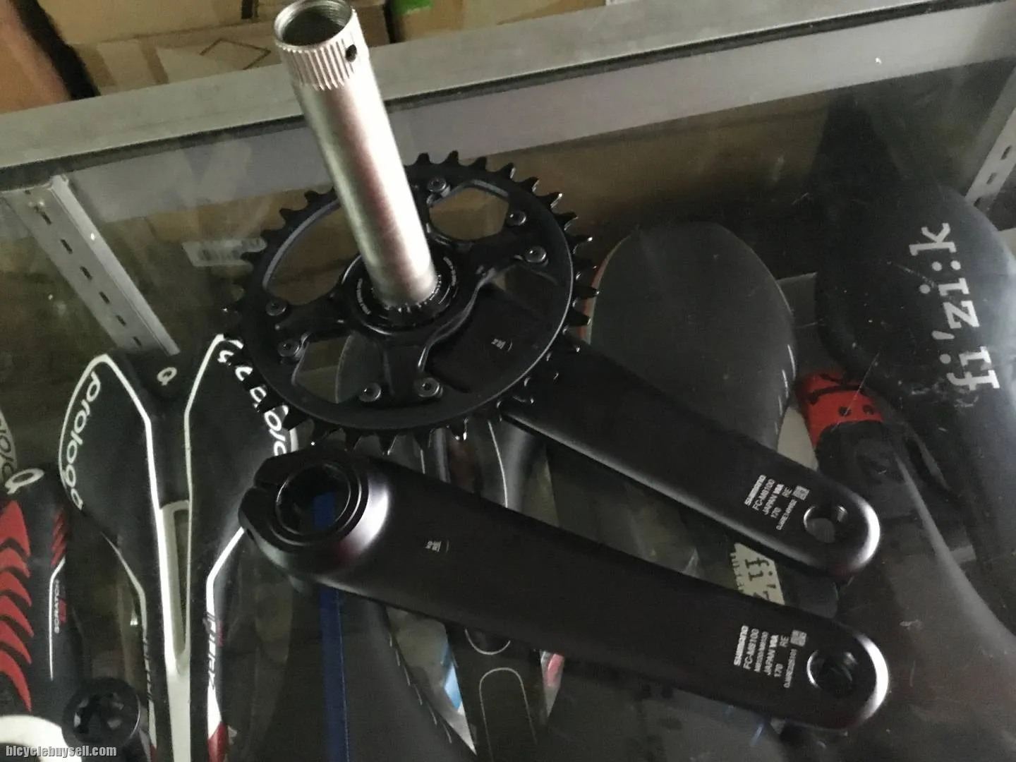 Shimano FC-8100 Crankset 34T/12speed (free pos w.m)