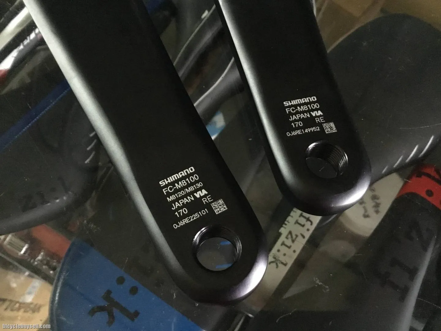 Shimano FC-8100 Crankset 34T/12speed (free pos w.m)