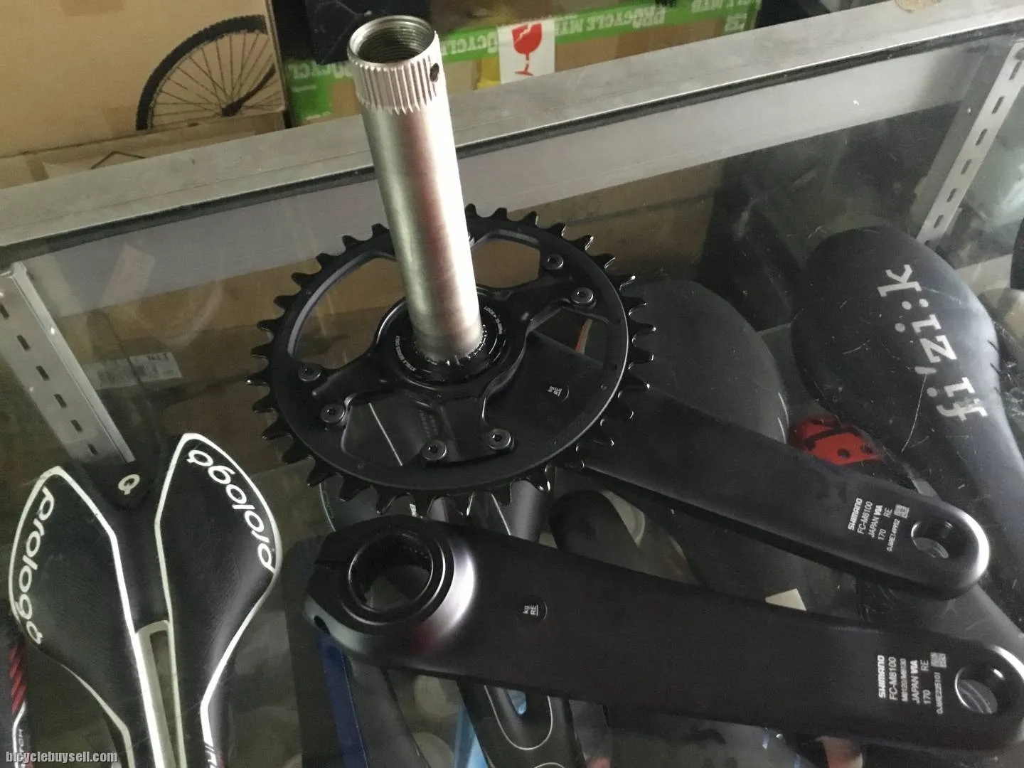 Shimano FC-8100 Crankset 34T/12speed (free pos w.m)