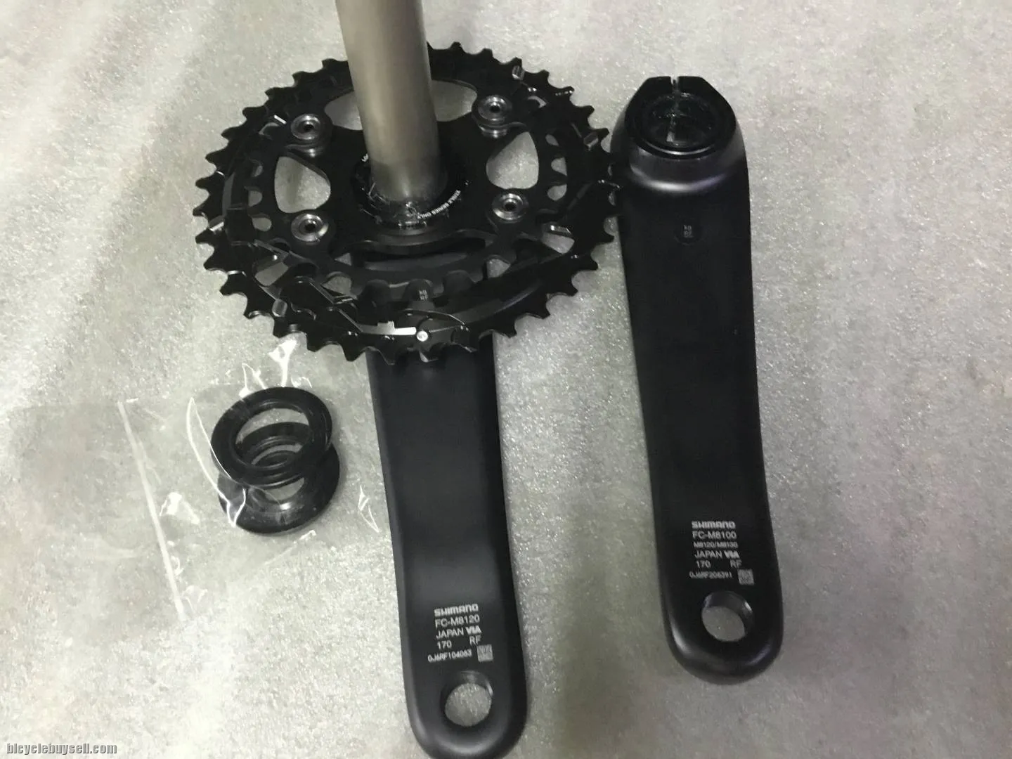 Shimano M8120 Crankset 2x12speed (36/26T) | Japan @ free pos