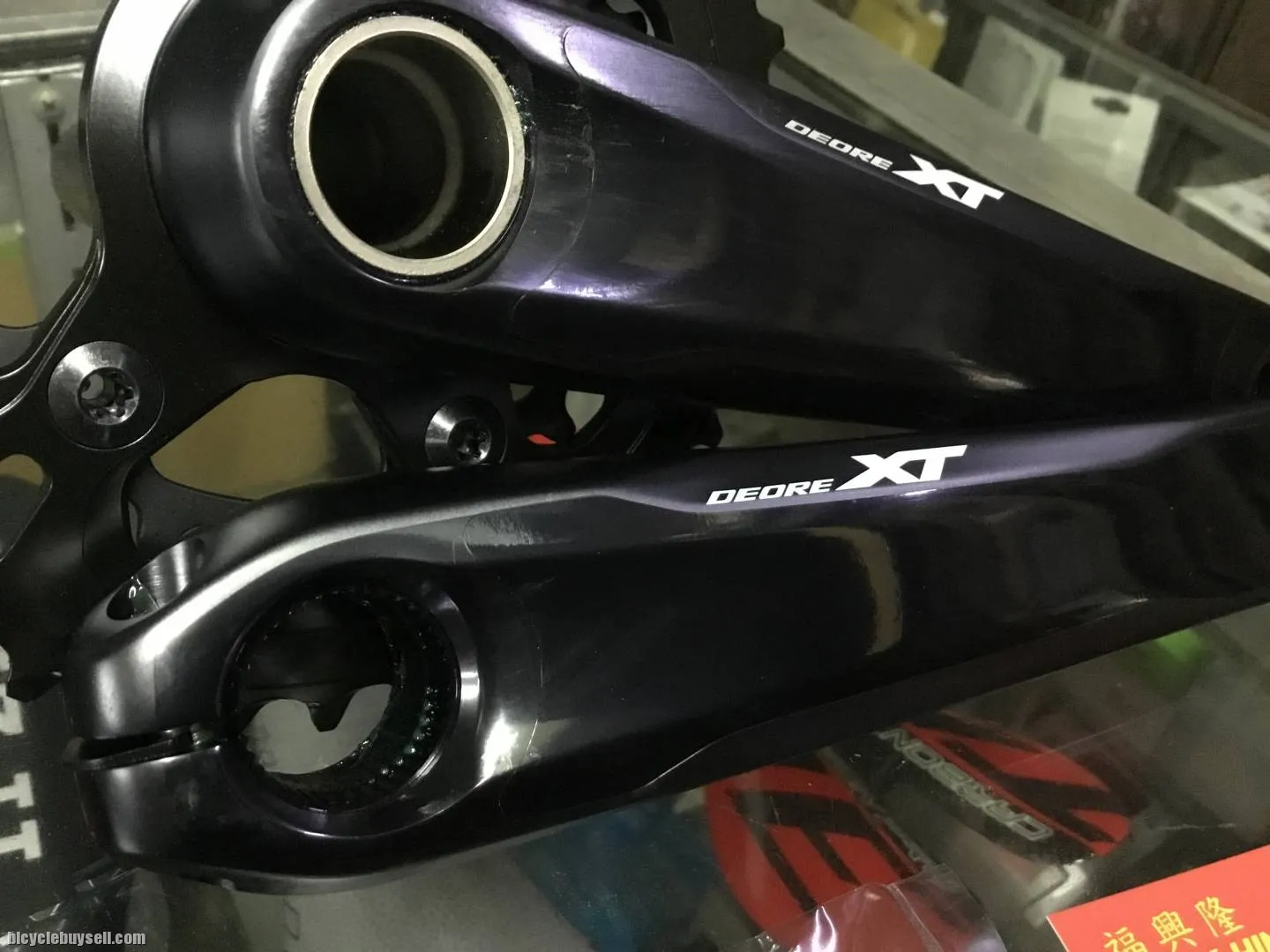 Shimano XT M8120 Crankset 2x12s/170mm (free pos w.m)