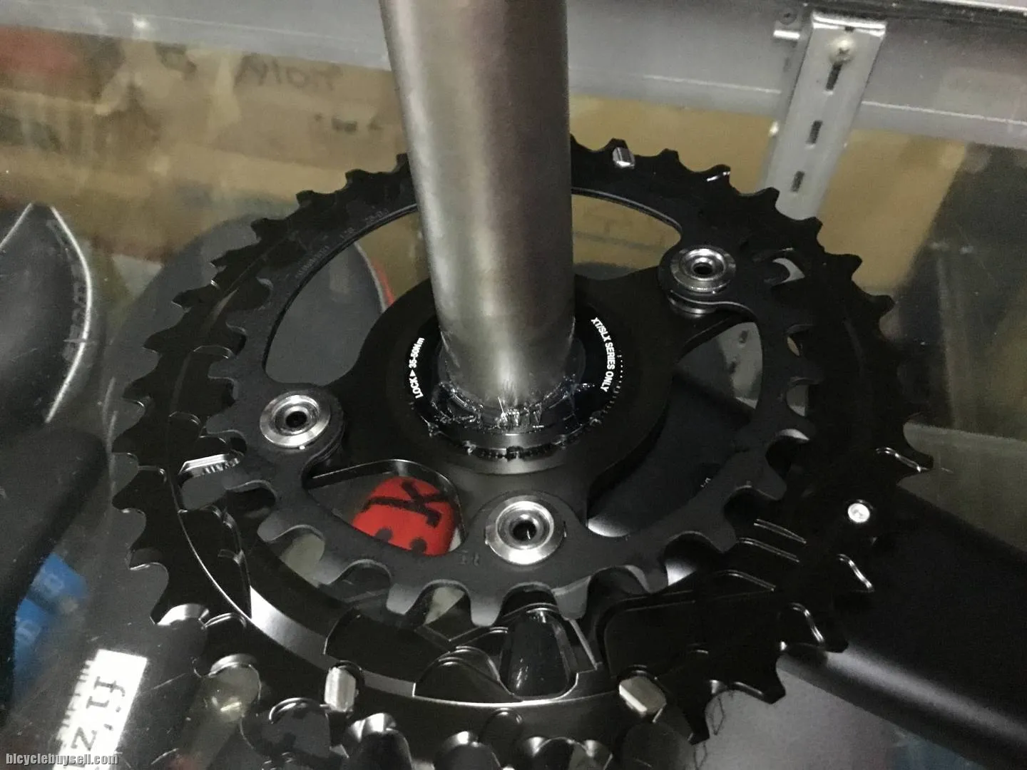 Shimano XT M8120 Crankset 2x12s/170mm (free pos w.m)