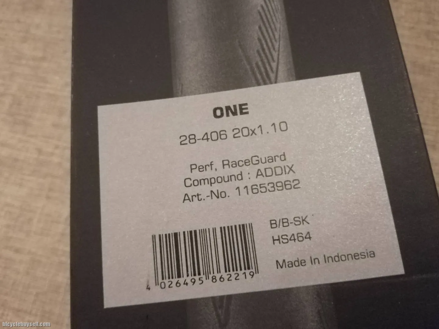 Schwalbe One 20 x 1.1 406 Folding Tire
