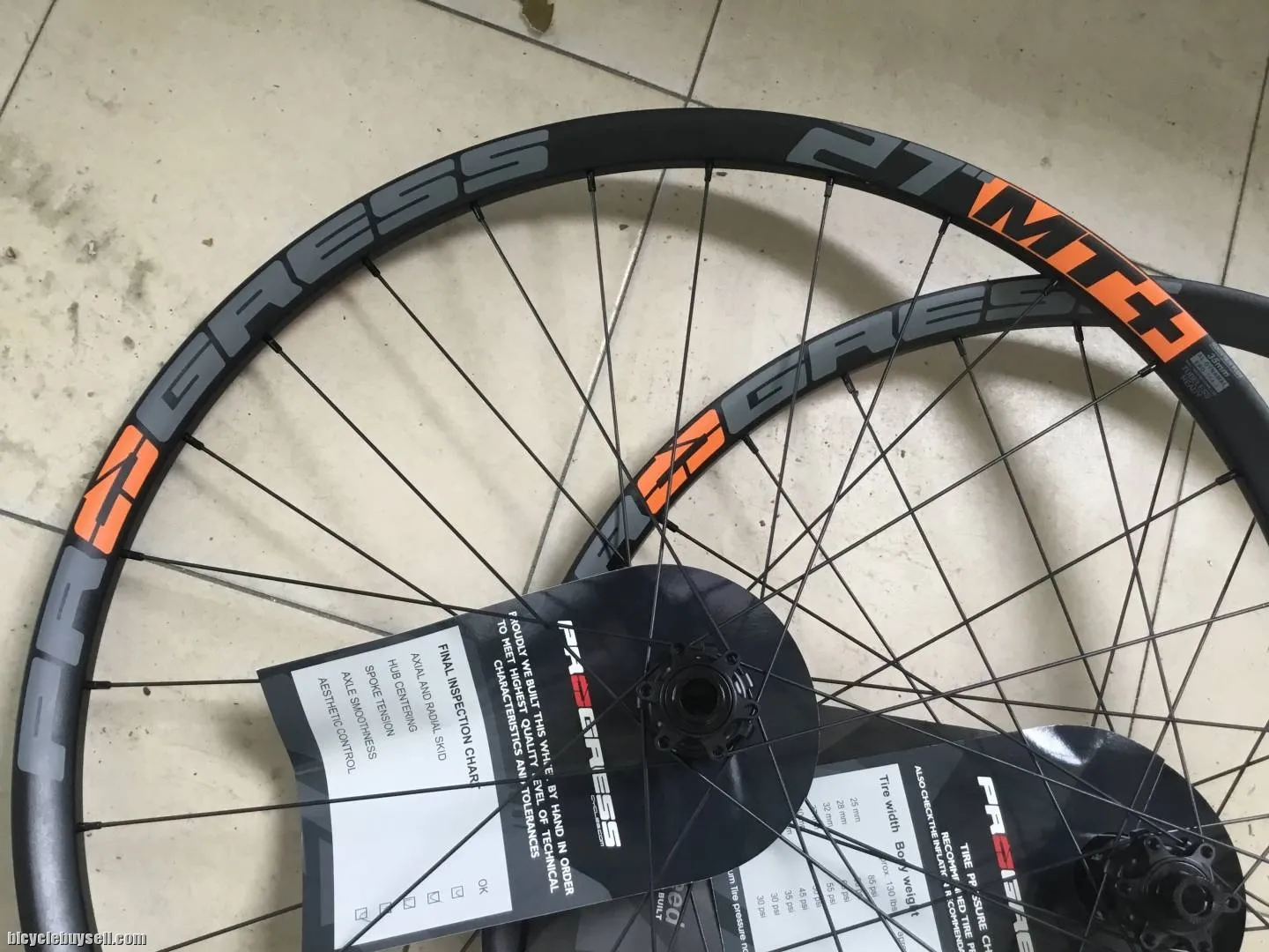 Progress MT+ 27.5 Plus Boost Performance Wheelset - free courier