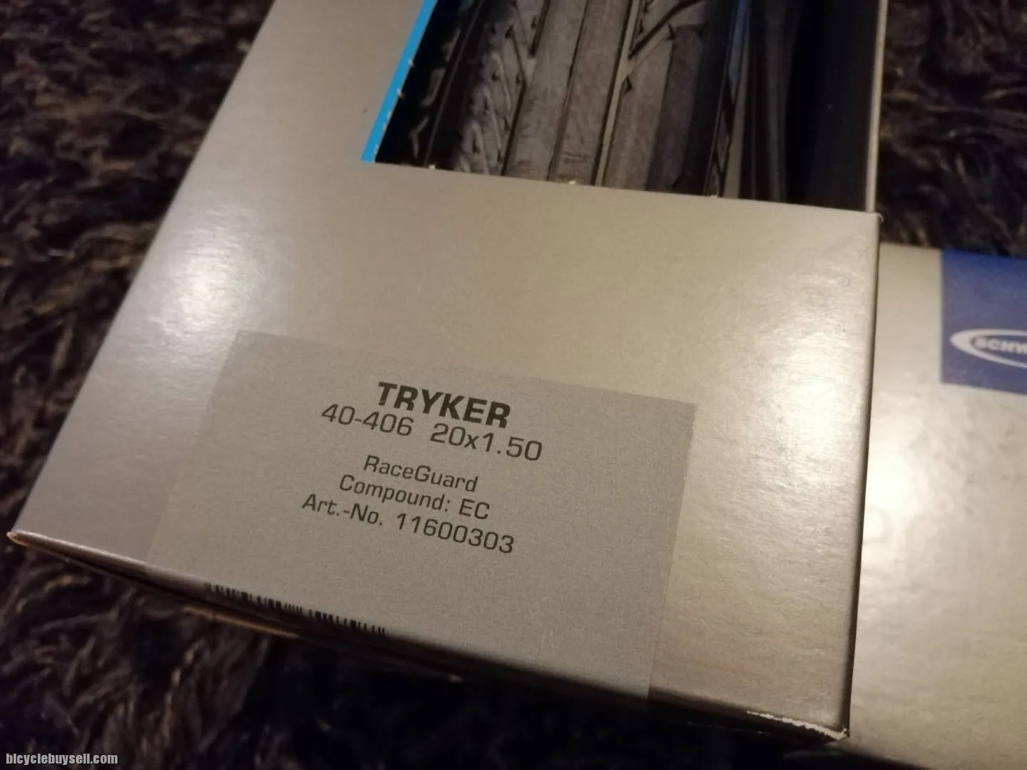 Schwalbe Tryker 20x1.5 406 Folding Tire With Tube