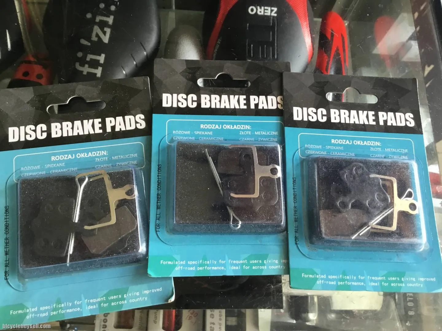 Avid E1,E3,E5,E7,E9,XO,XX/DB1,3,5 BrakePad (free pos w.m)
