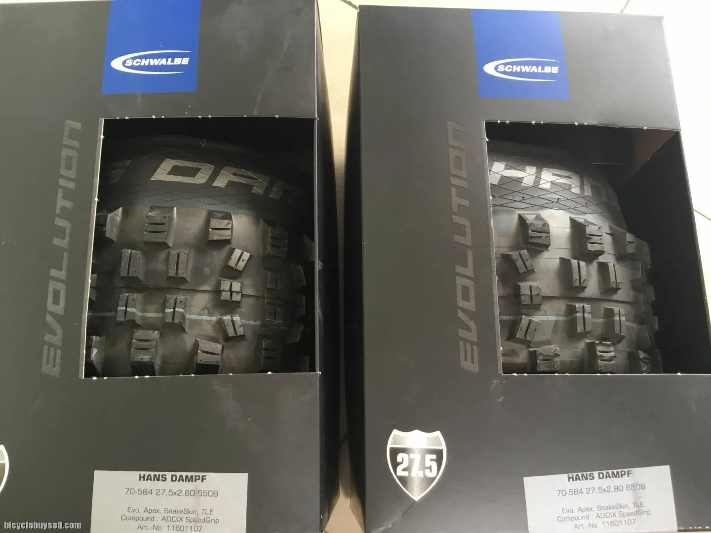 Schwalbe Hans Dampf Addix 27.5plusx2.8 1pair - free courier