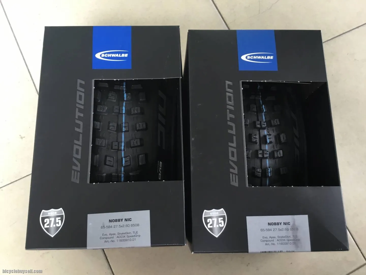 Schwalbe Nobby Nic Addix 27.5plusx2.6 1pair - free courier
