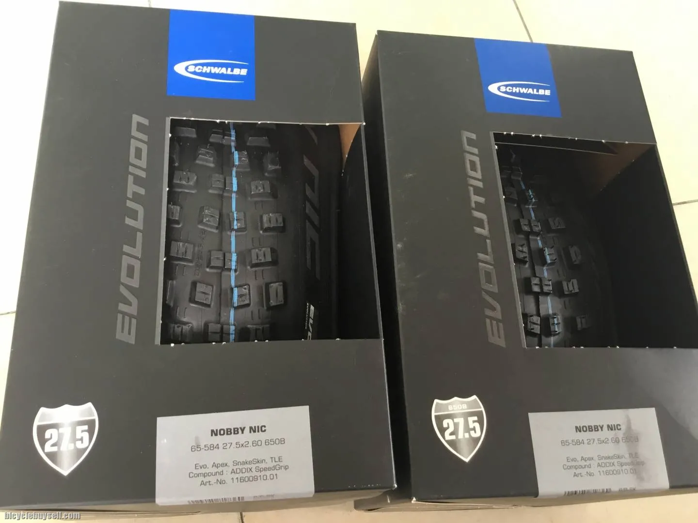 Schwalbe Nobby Nic Addix 27.5plusx2.6 1pair - free courier