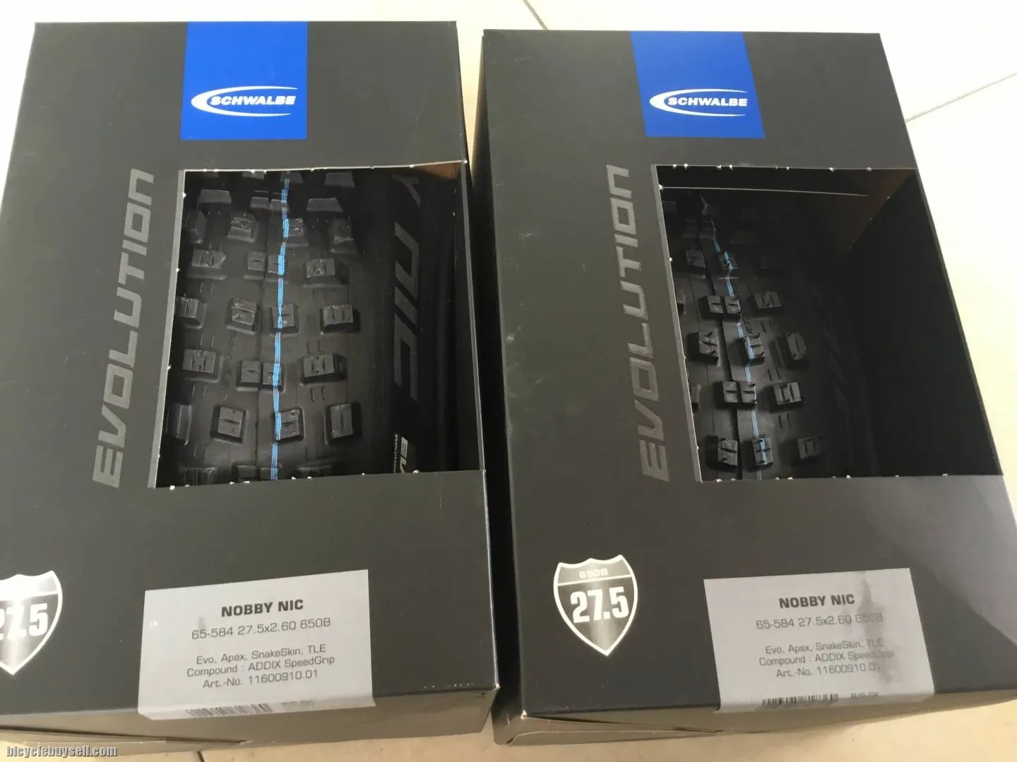 Schwalbe Nobby Nic Addix 27.5plusx2.6 1pair - free courier