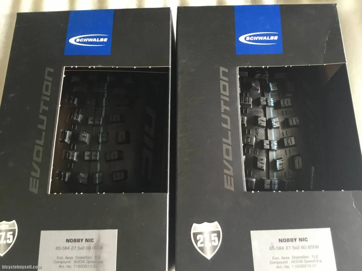 Schwalbe Nobby Nic 27.5plusx2.6 Tubeless | 1set @ free pos