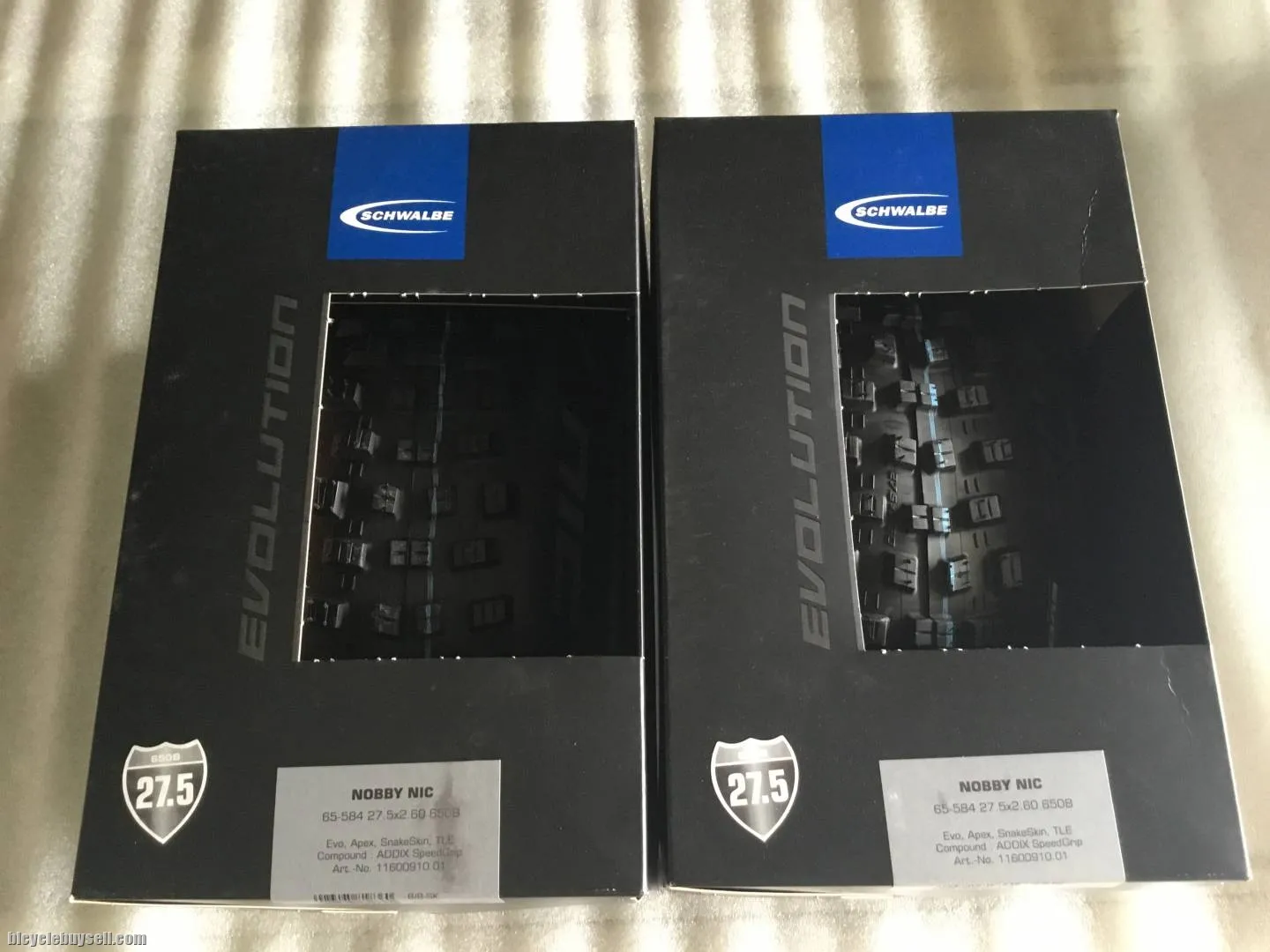 Schwalbe Nobby Nic 27.5plusx2.6 Tubeless | 1set @ free pos