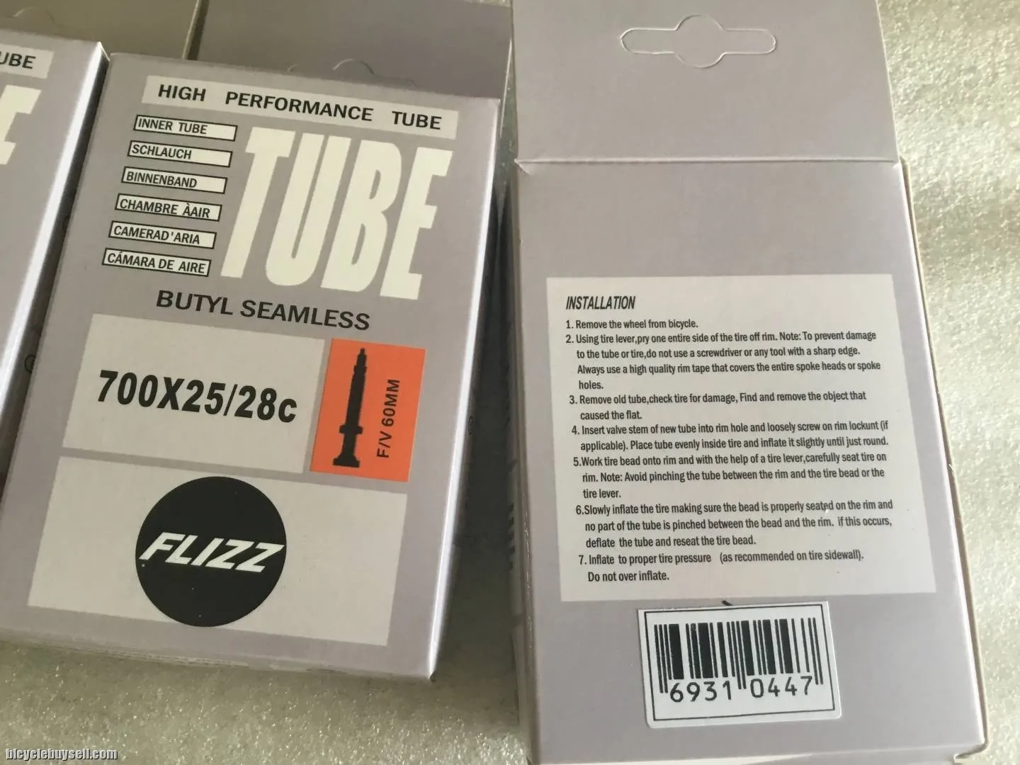 Flizz Road Tube 700 25/28c FV 60mm | High Quality