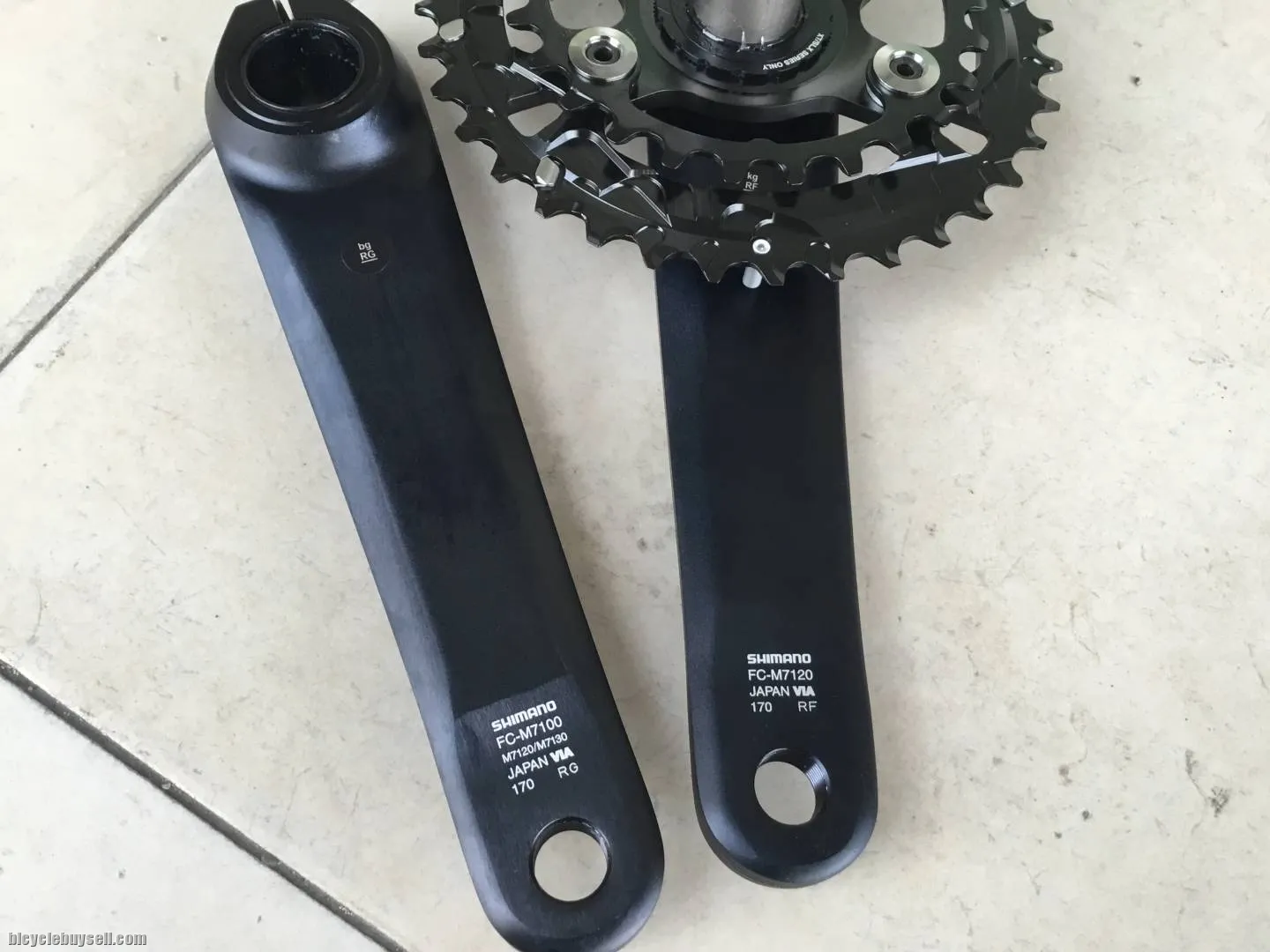 Shimano SLX Crankset M7120 - 2x12s -- free courier