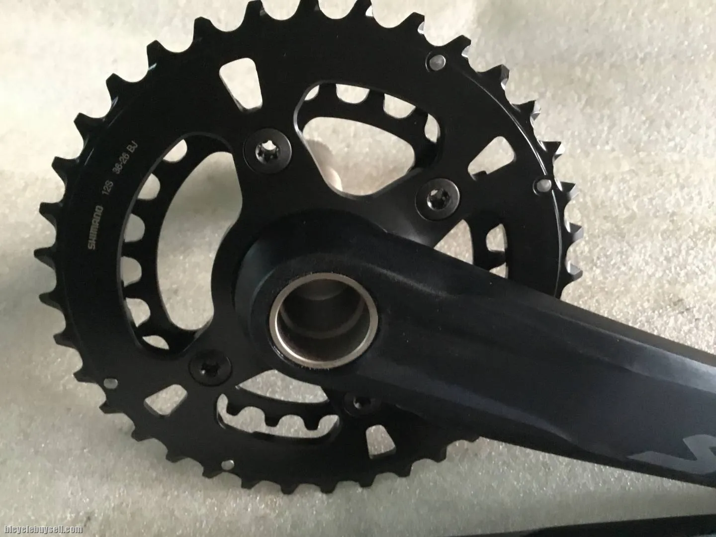 Shimano SLX M7120 2x12s Crankset @ free pos
