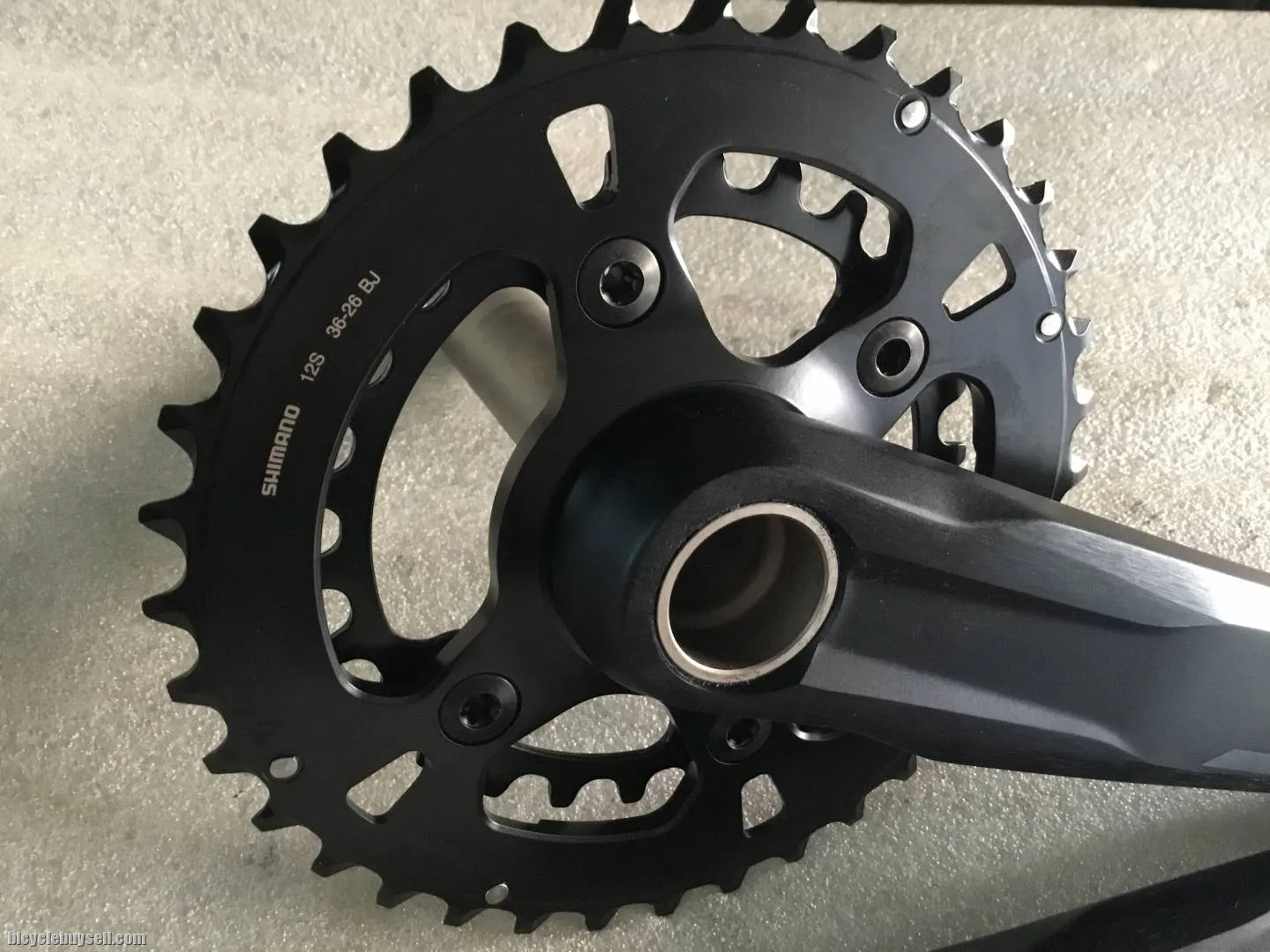 Shimano SLX M7120 2x12s Crankset @ free pos