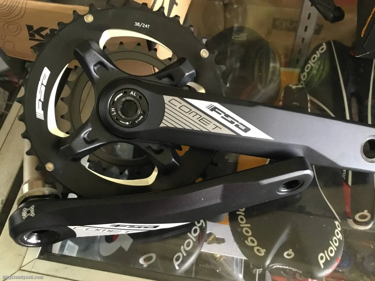 FSA 7158 Comet Crankset / 38-24T - 10/11speed (free pos w.m)