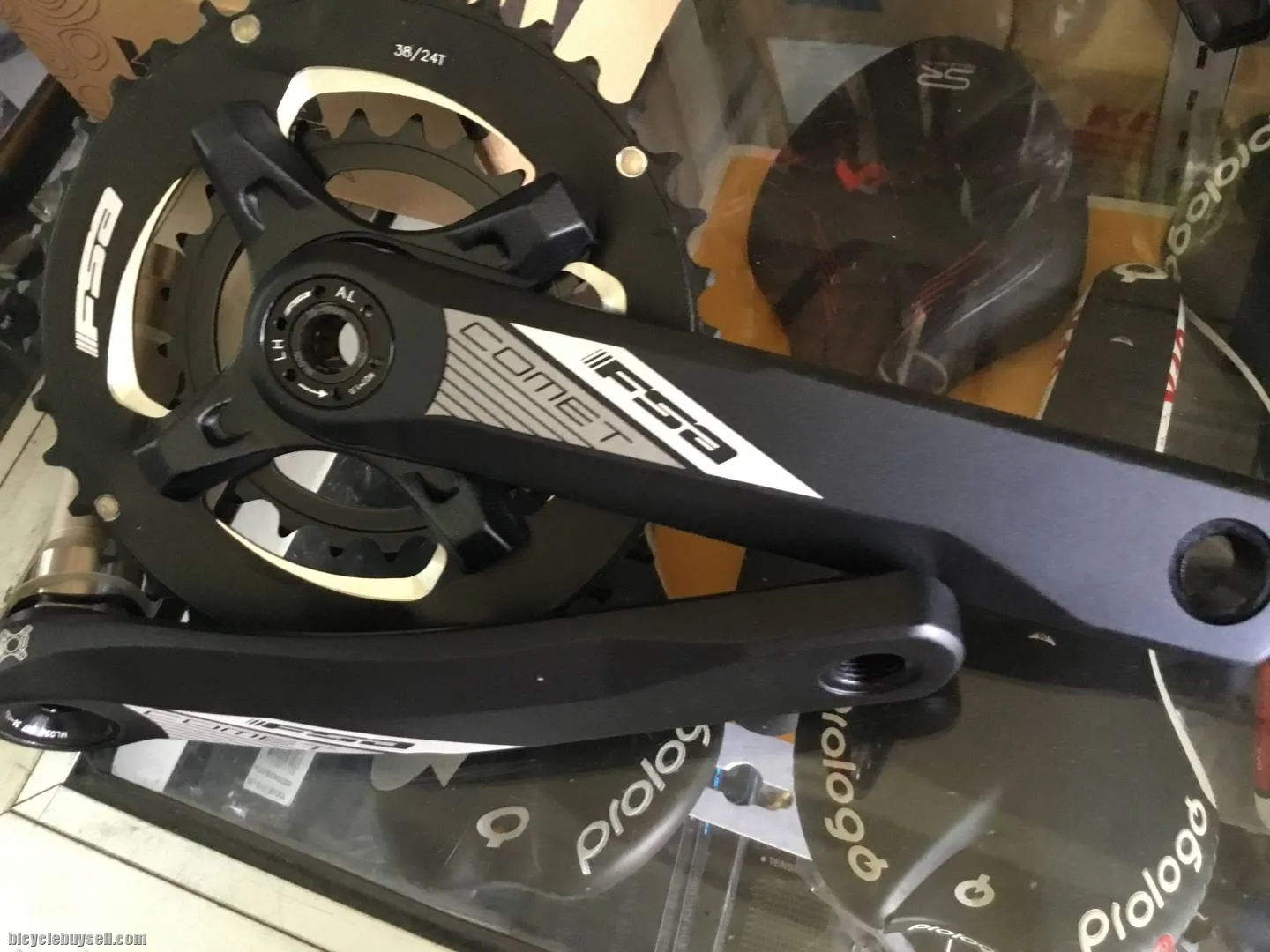 FSA 7158 Comet Crankset / 38-24T - 10/11speed (free pos w.m)